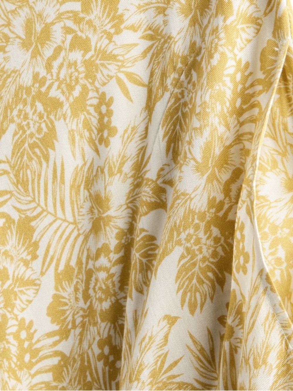 Black Market - Yellow Floral Spaghetti-Strap Boho Jumpsuit - Picture 2 of 13